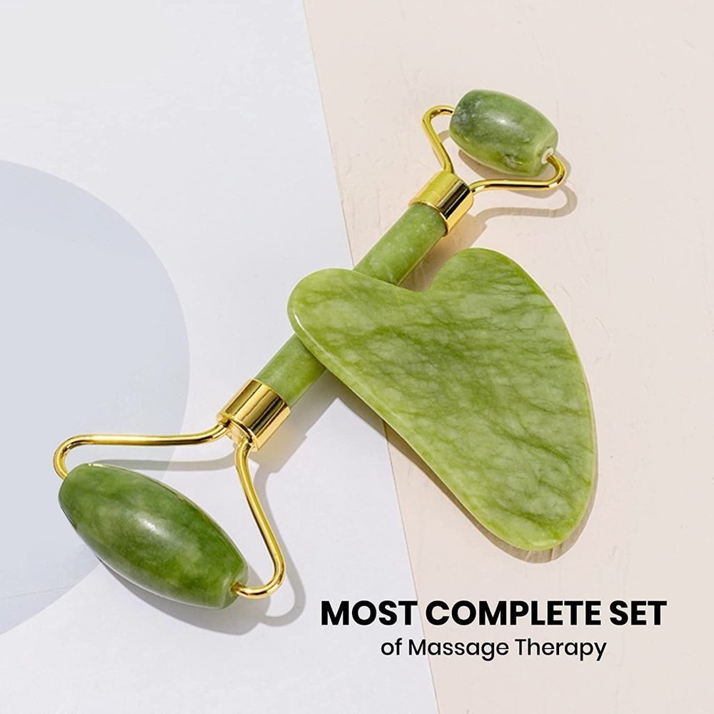 New Jade Roller & Gua Sha Massage Tool​